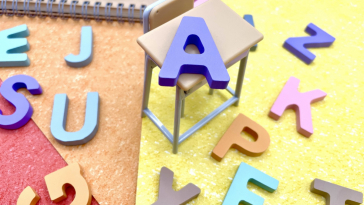 アルファベットの写真