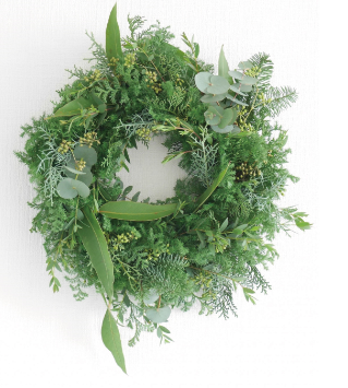 クリスマスリースのイメージ写真